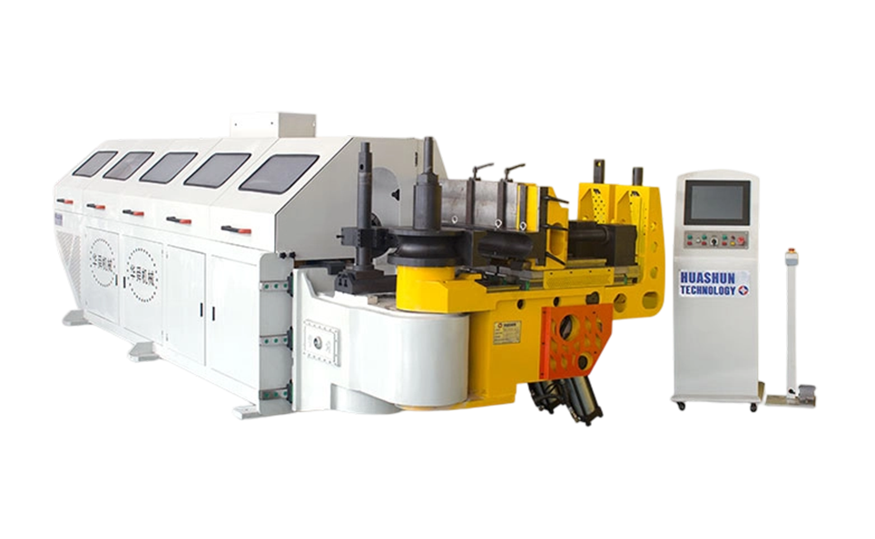 Máquina curvadora de tubos totalmente automática série CNC L com controle servo-hidráulico