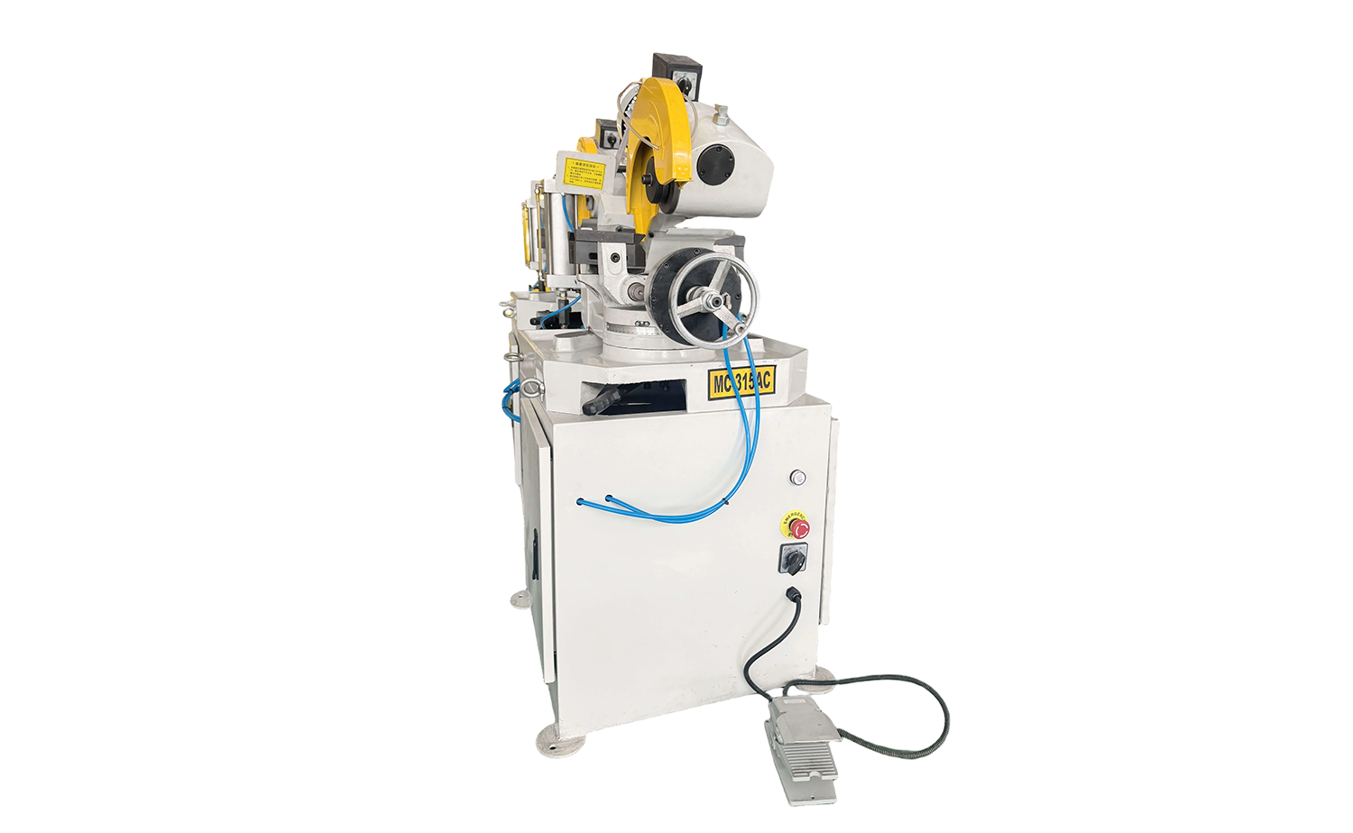 Máquina de corte de tubos semiautomática pneumática série AC