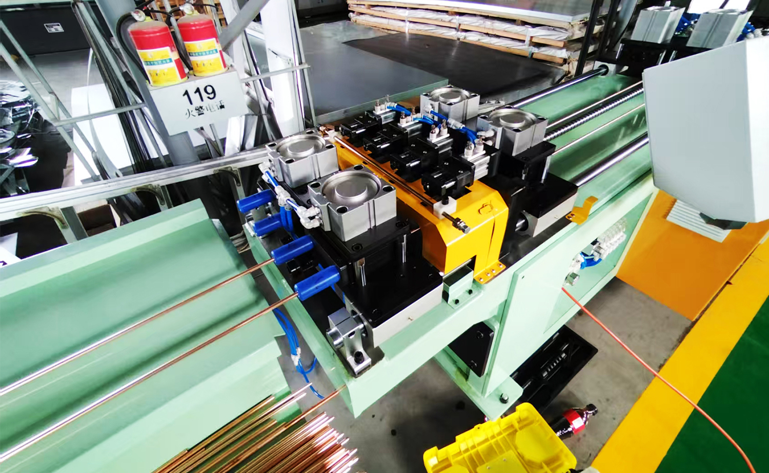 Máquina de corte automática sem cavacos para endireitamento de tubo SC-4-1000A