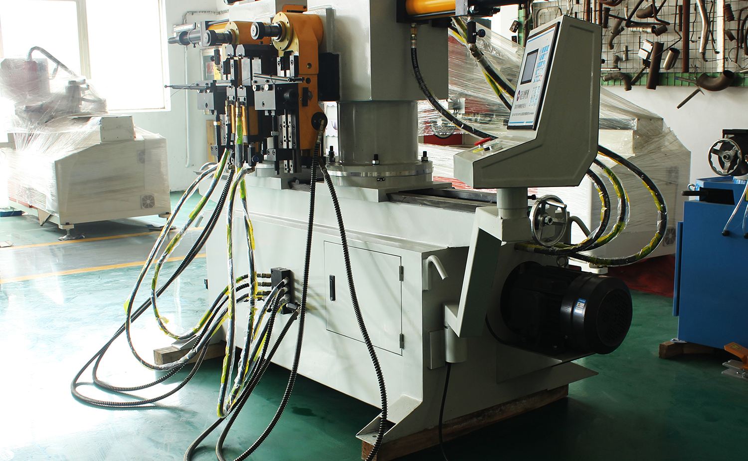 Máquina de tubos multidobráveis de cabeça dupla tipo rotativo Máquina de tubos multidobráveis de cabeça dupla tipo rotativo