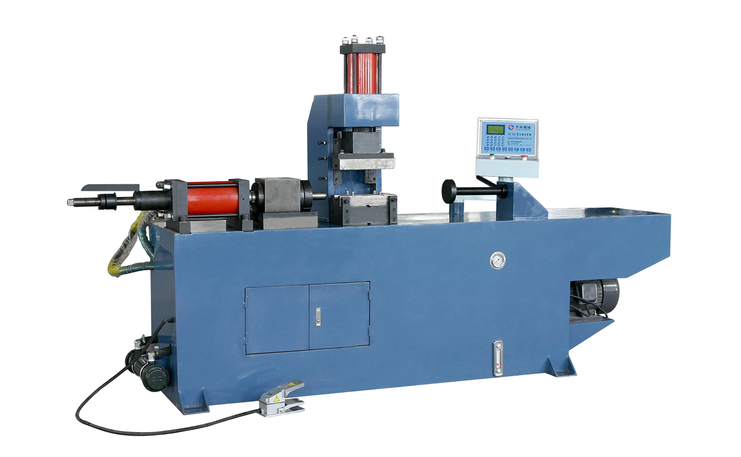 Máquina formadora automática de extremidade de tubo de cabeça única TM80