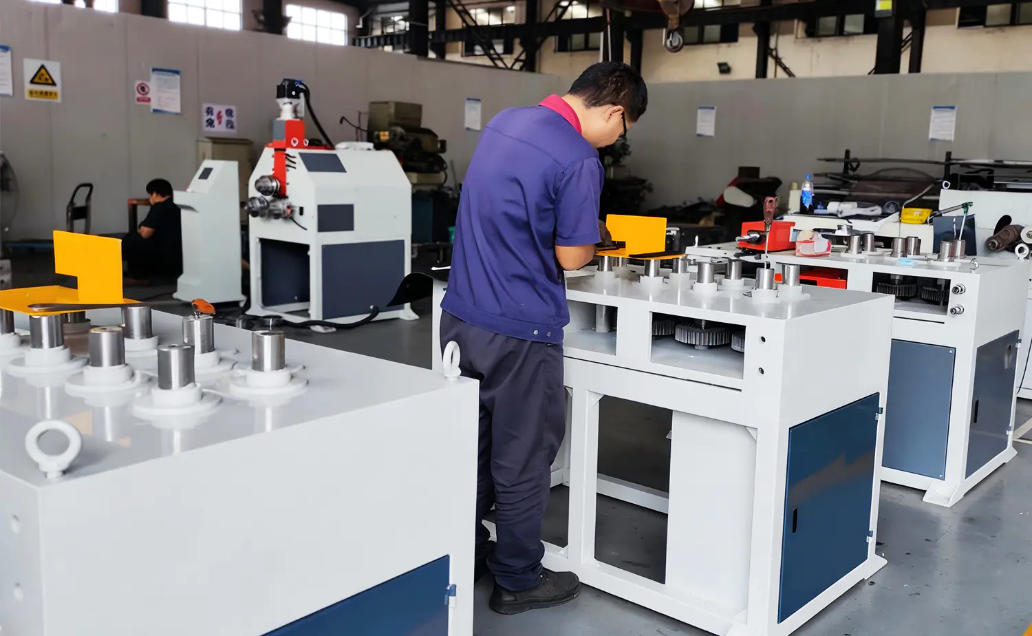 Máquina dobradeira de rolo de tubo CNC de alta precisão