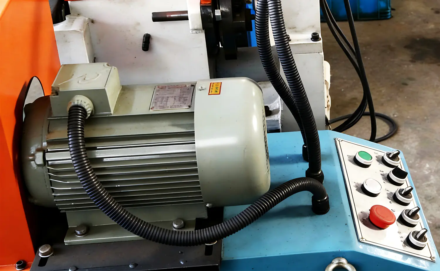 Máquina de chanfrar tubo de cabeça única de alta precisão série EF AC Máquina de chanfrar tubo de cabeça única de alta precisão série EF AC