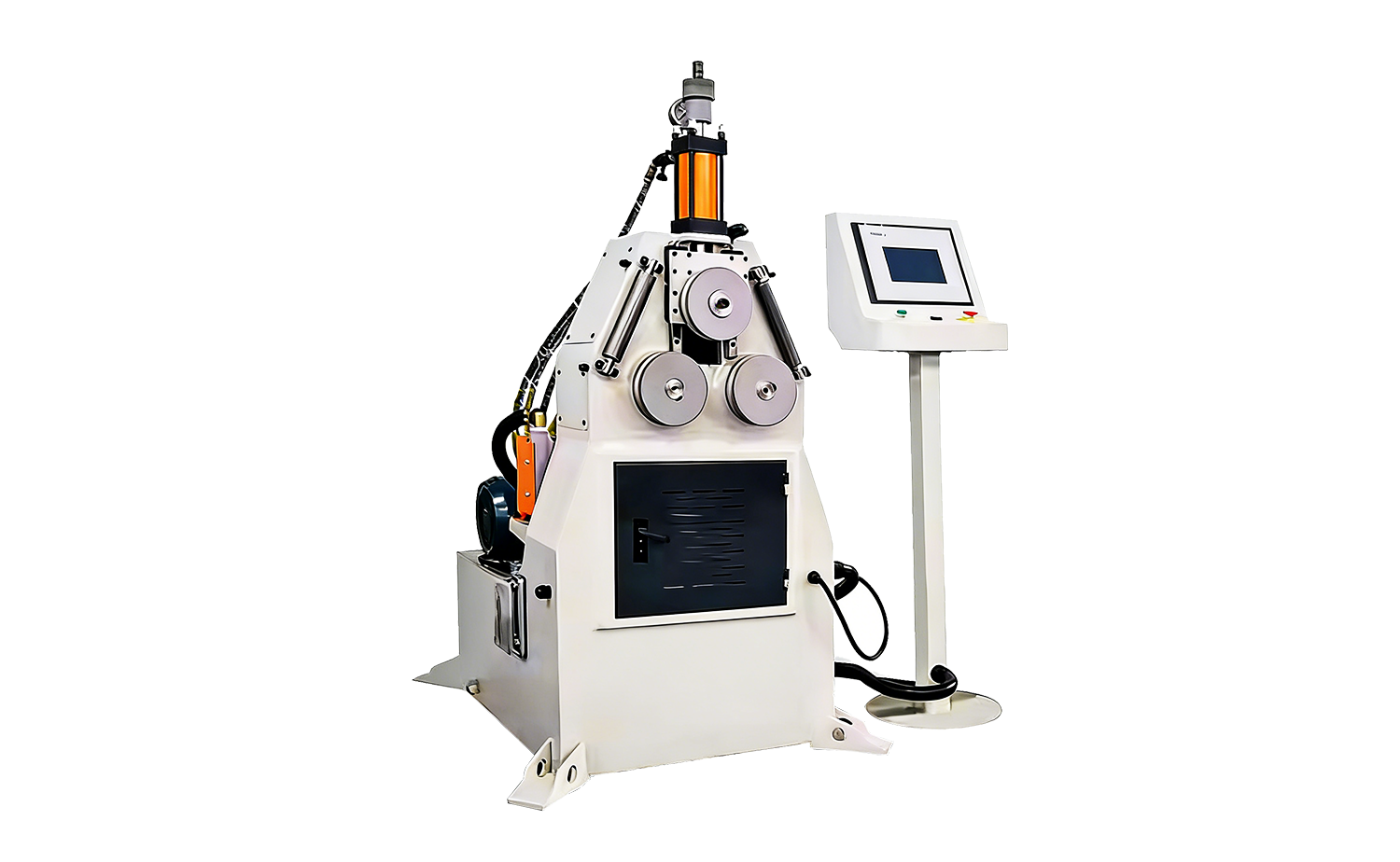 Máquina dobradeira de rolo de tubo CNC de alta precisão