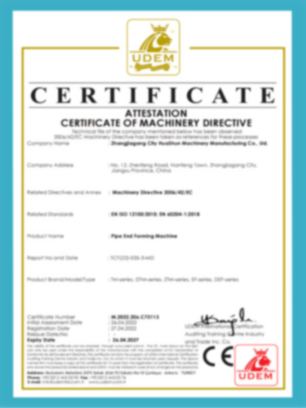 Certificado de Diretiva de Máquinas