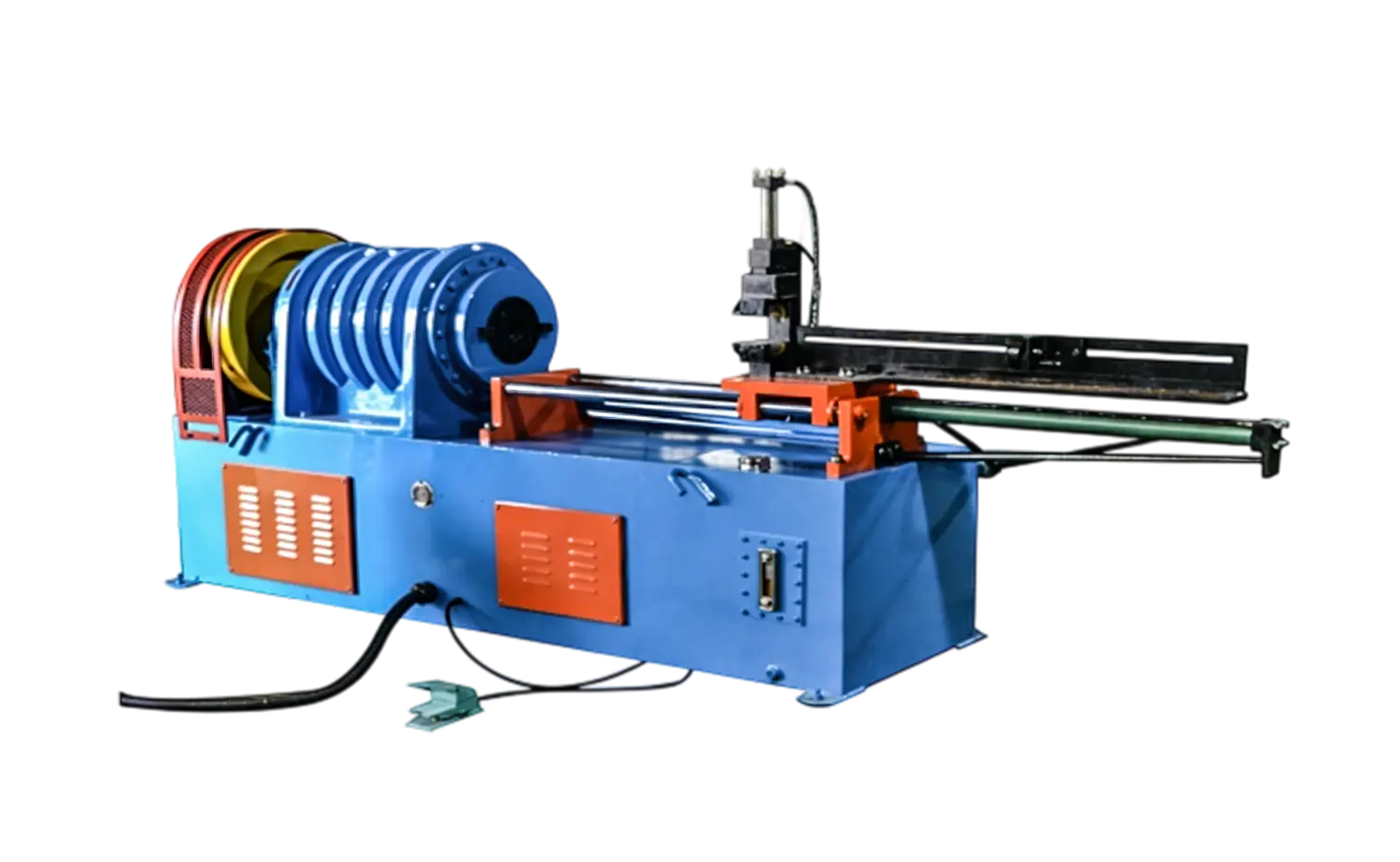 Máquina automática de encolhimento e afilamento de extremidade de tubo de metal CNC AZTM-50/76