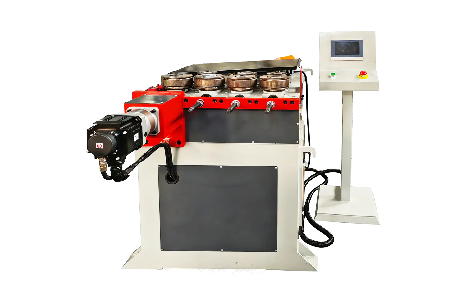 Máquina dobradeira de rolo de tubo de parede fina de alta velocidade série CNC GY40