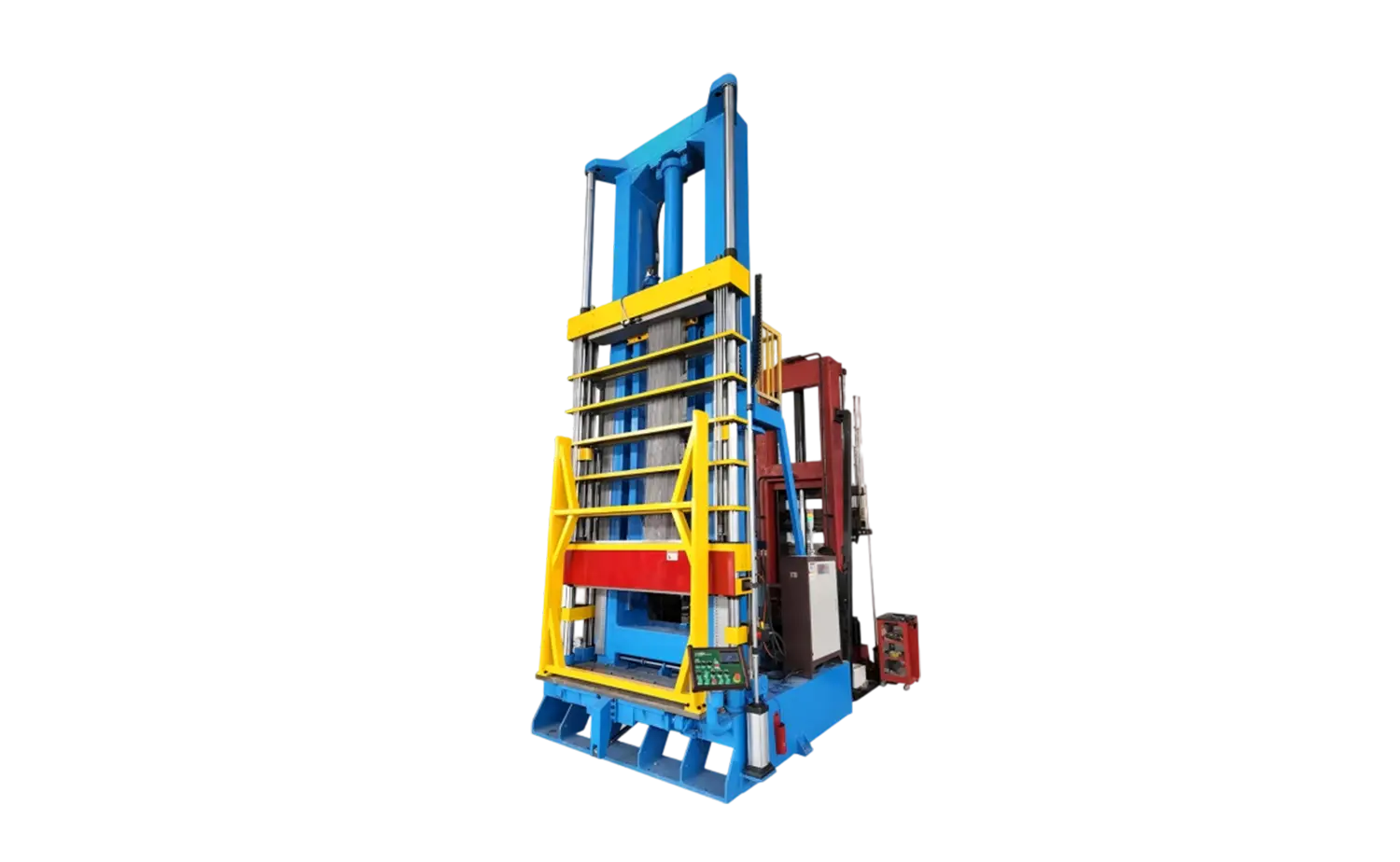 Máquina de expansão de tubo vertical de troca rápida