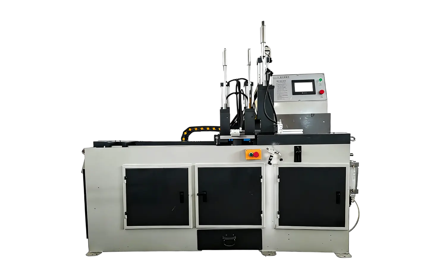 Máquina de corte totalmente automática de alumínio e cobre série CNC455