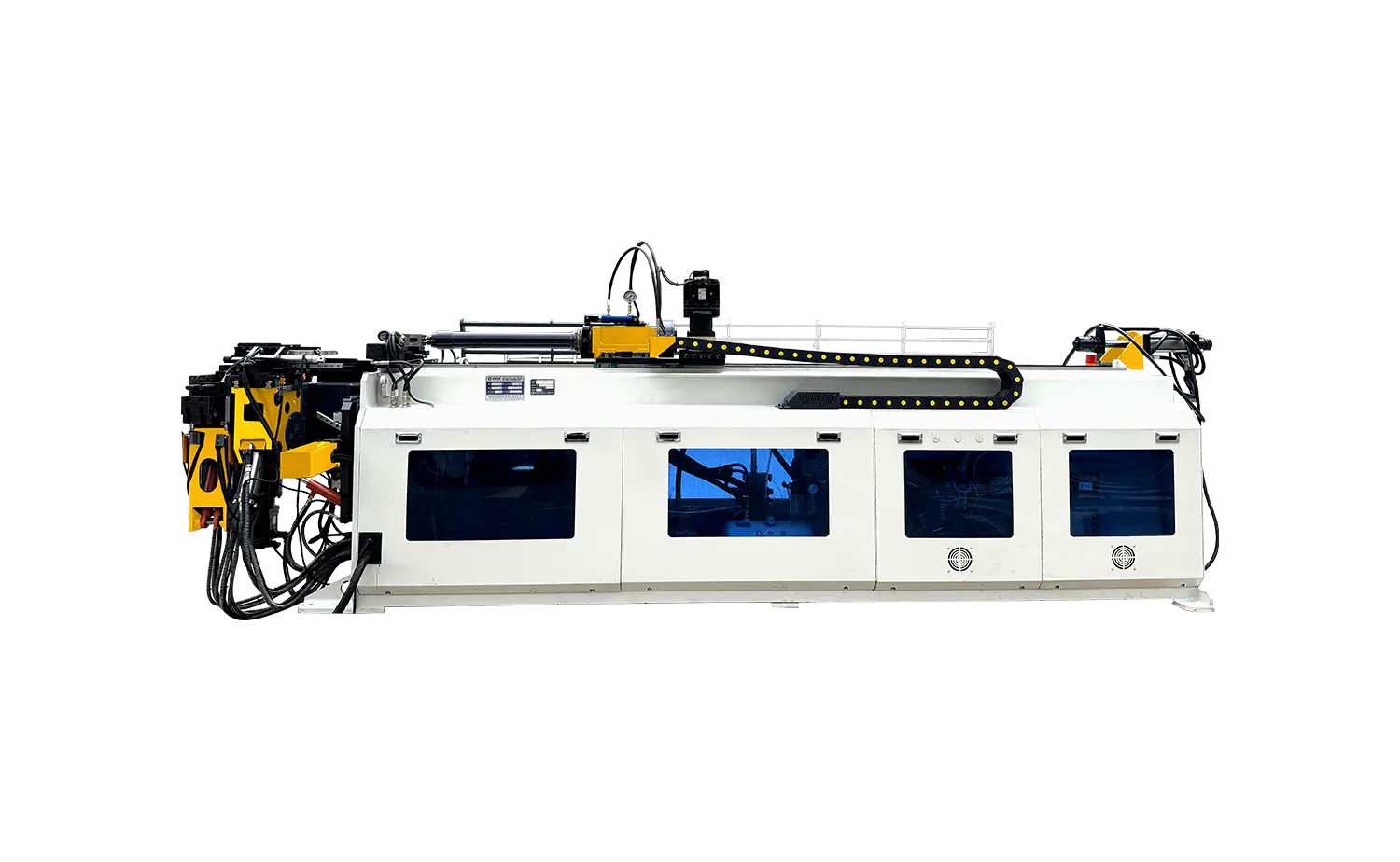 Máquina curvadora de tubos CNC esquerda e direita